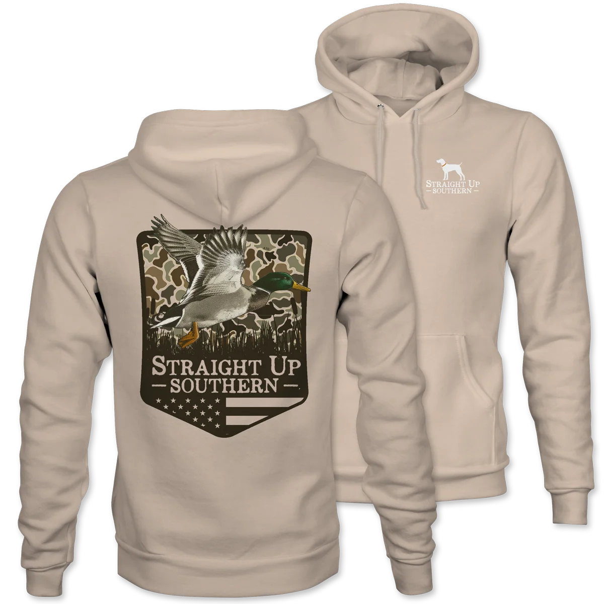 Duck Camo Patch Hoodie