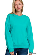 Fleece Drop Shoulder Sweatshirt