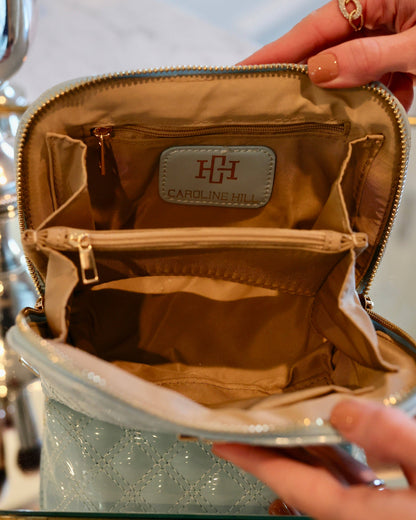 Caroline Hill Small Pouch Light Blue