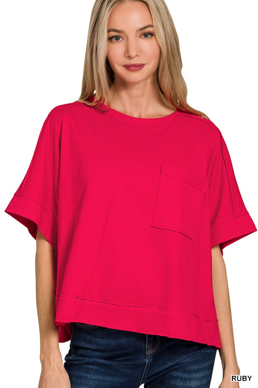 Oversiezed Tee Ruby