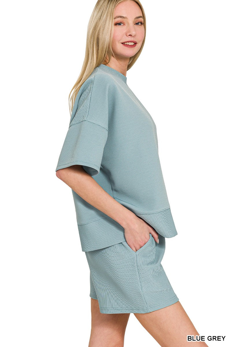 Banded Tee & Short Set
