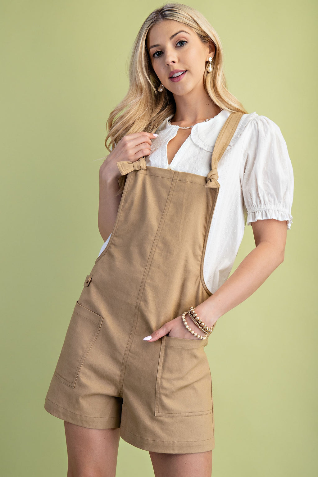 Tie Strap Overalls