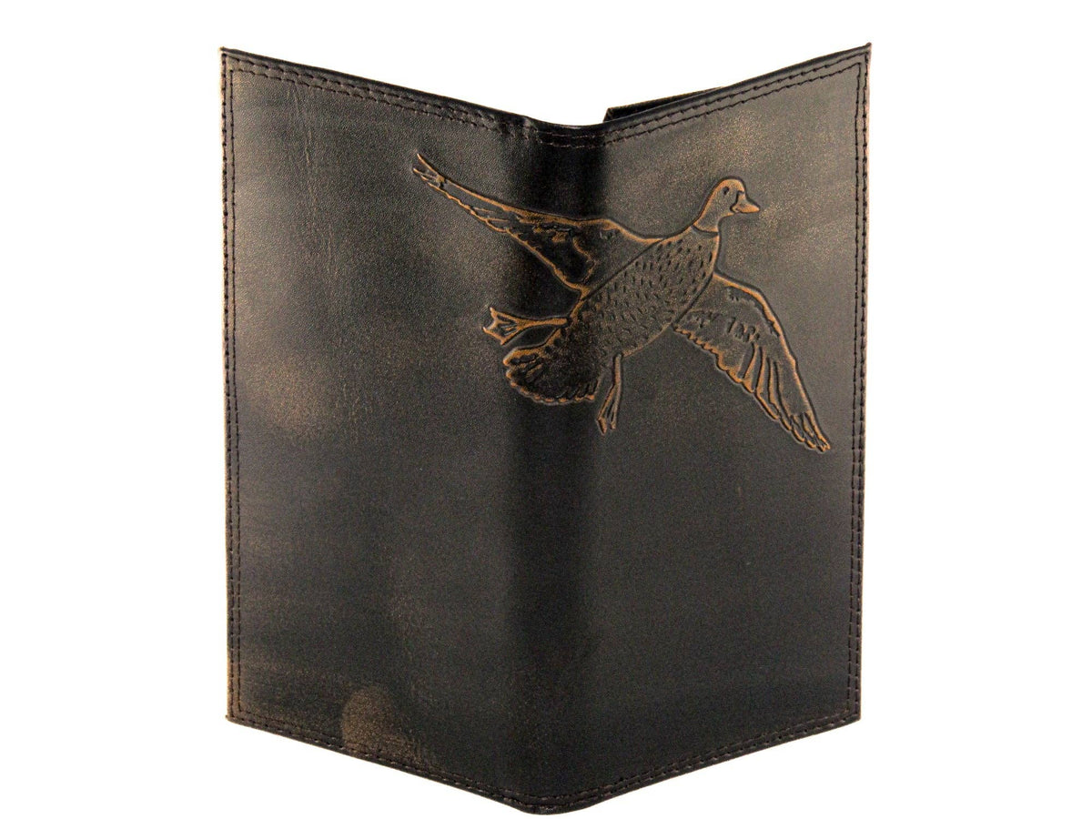 Zep-Pro Leather Tall Wallet - Mallard