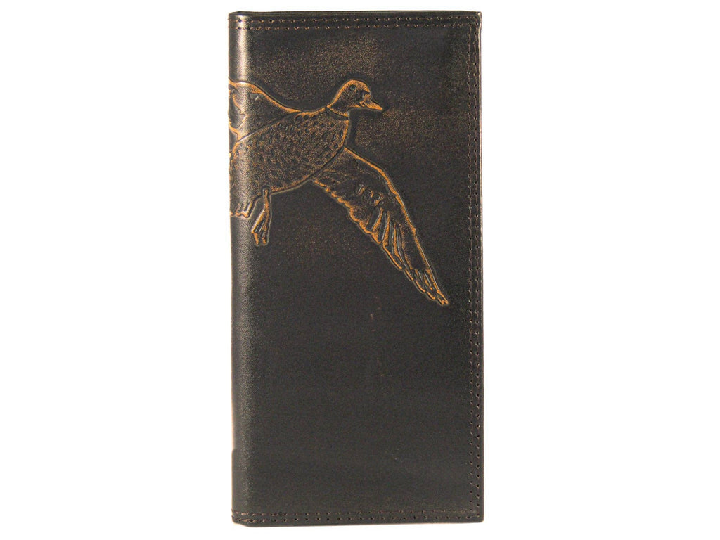 Zep-Pro Leather Tall Wallet - Mallard