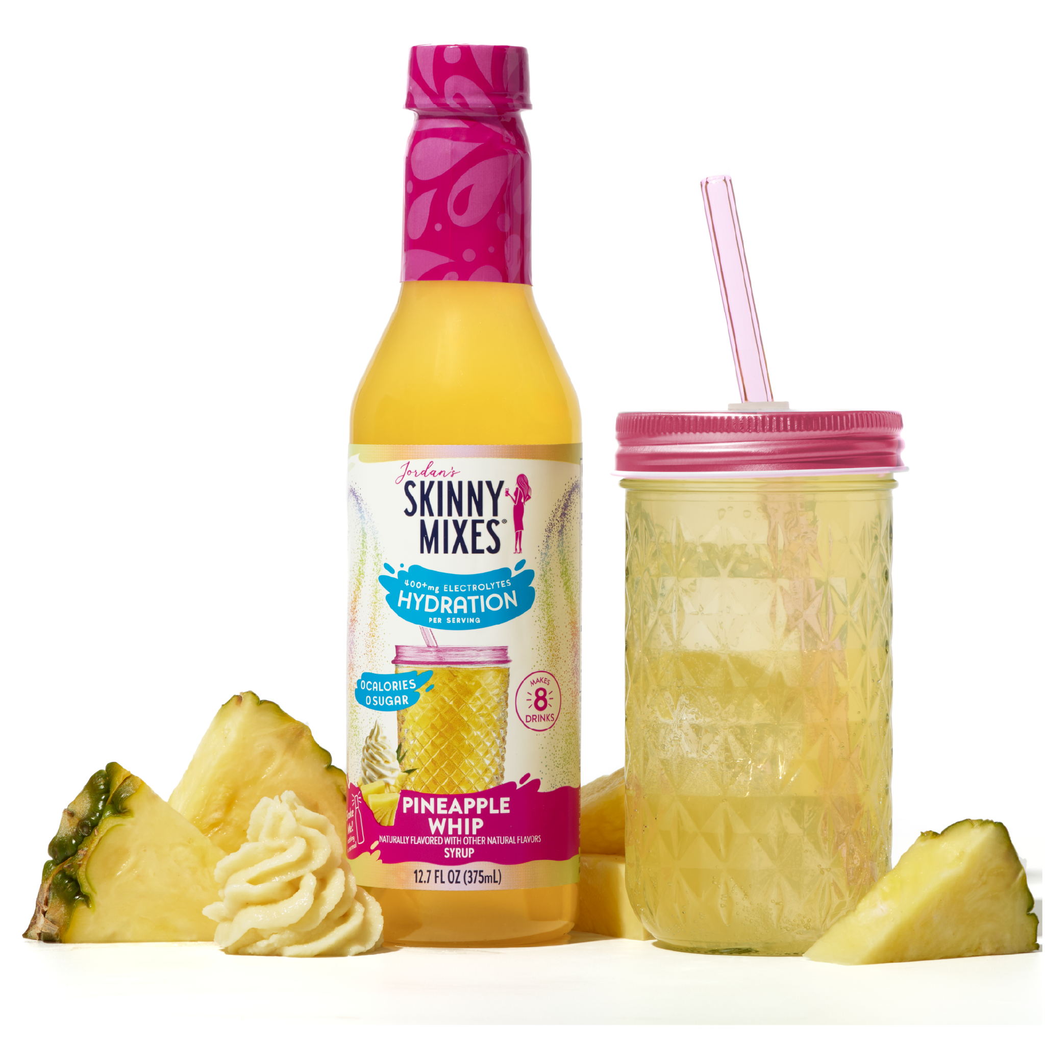 Sugar Free Pineapple Whip Hydration with Electrolytes 375ml