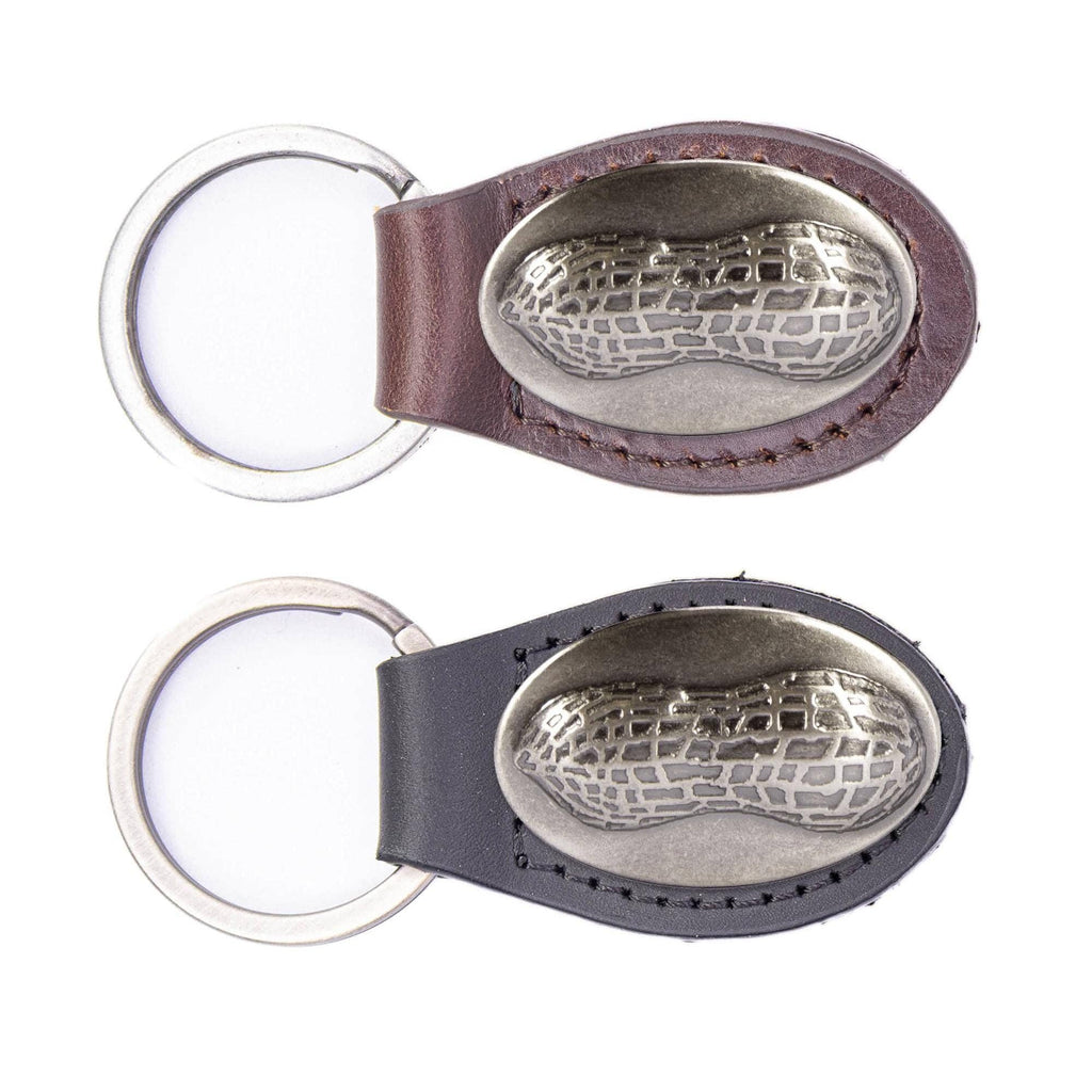 Zep-Pro Leather Key Fob Peanut