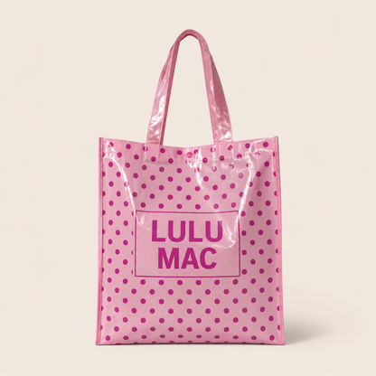 Lulu Mac Tote, Lt Pink/Hot Pink