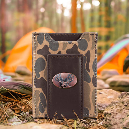 Zep-Pro Camo Magnetic Wallet - Buck