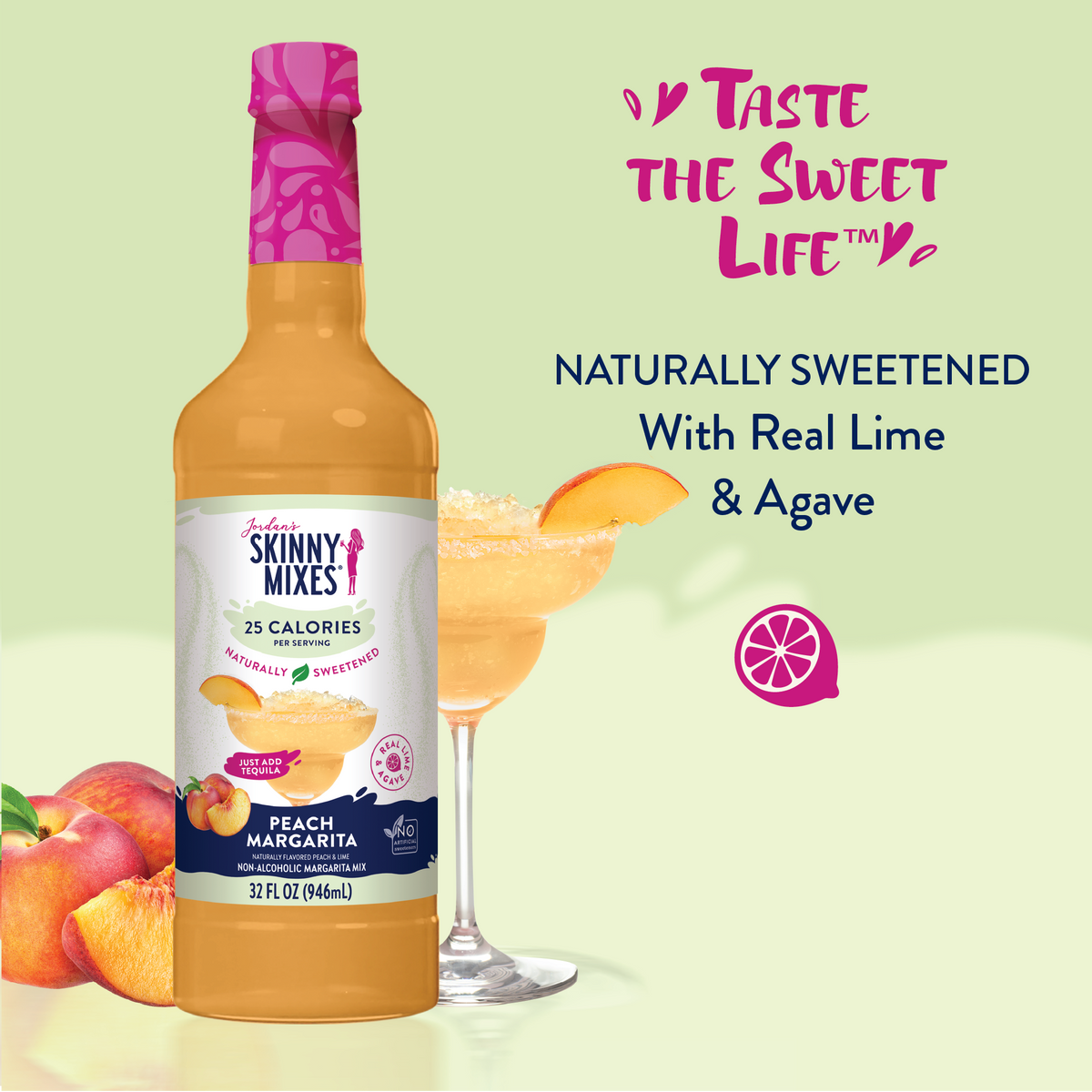 Natural Peach Margarita - Mixer