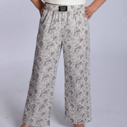 LuLu Mac WHITE CAMO Kids Pants