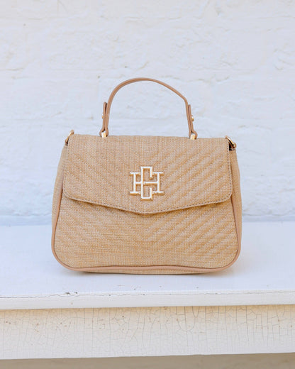 Sinclair Quilted Crossbody Natural