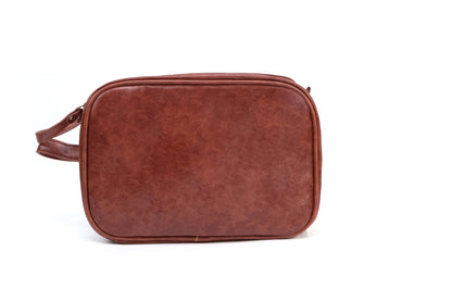 Leather Women Makeup Bag