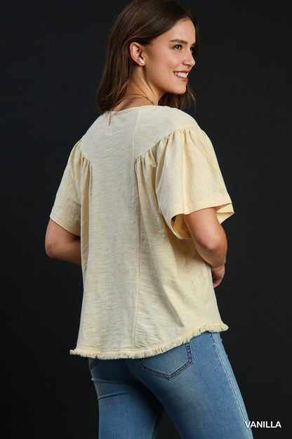 Pretty in Cream Top