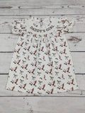 Daddy's Girl Duck Smocked Dress