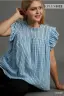 Plus Checkered Top