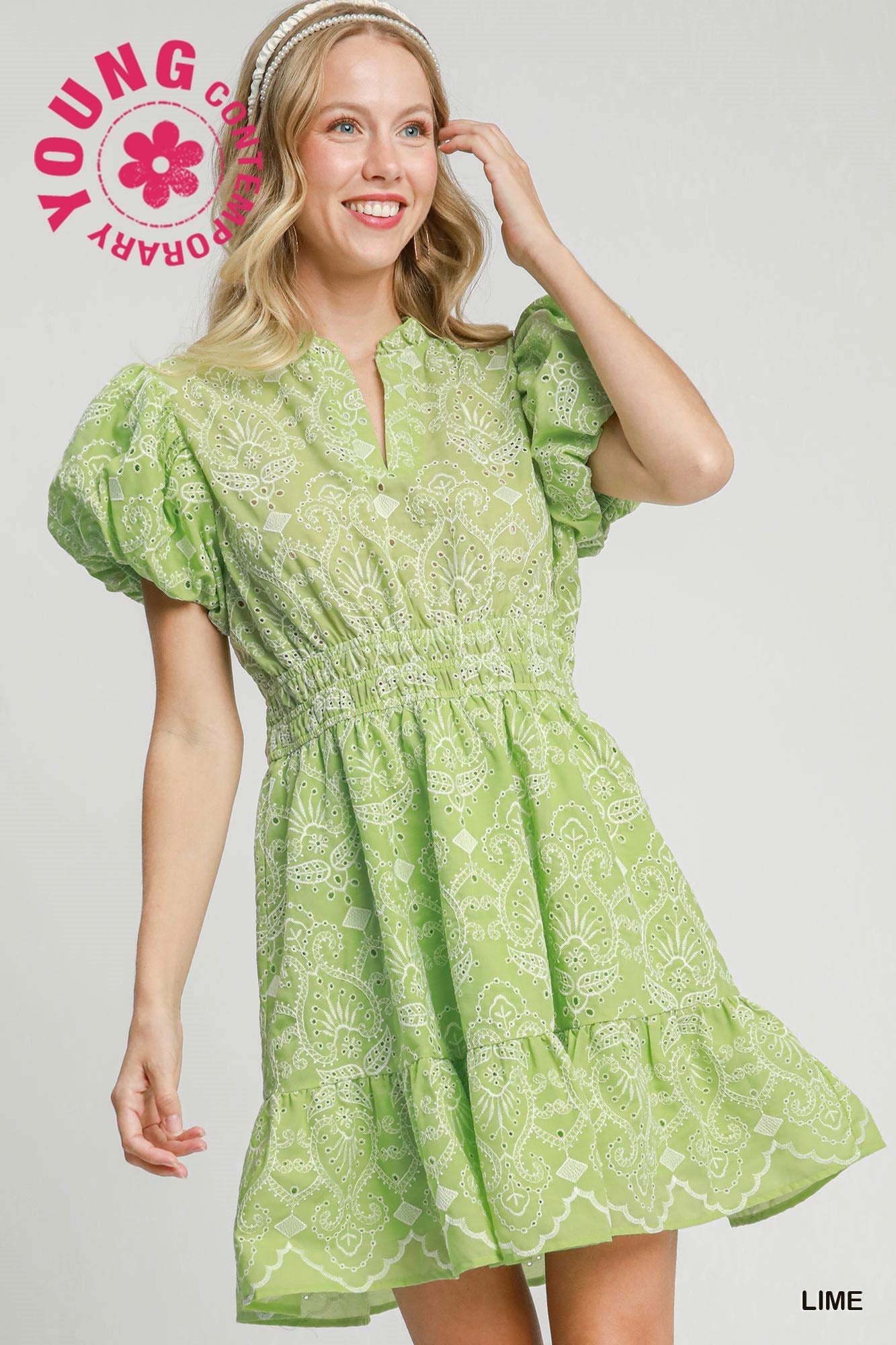 Eyelet Dress