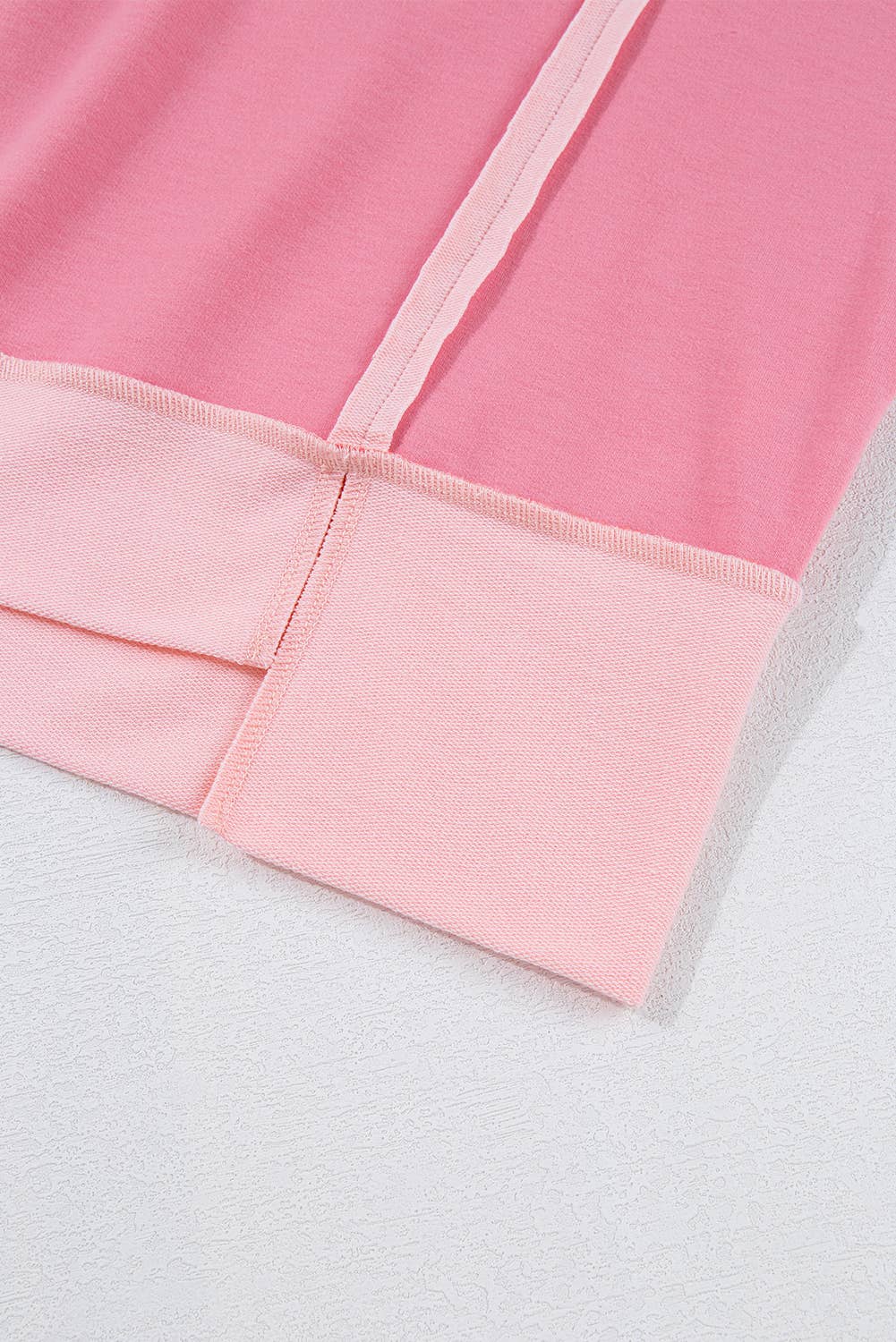 Plus Two Tones Patchwork Half Sleeve