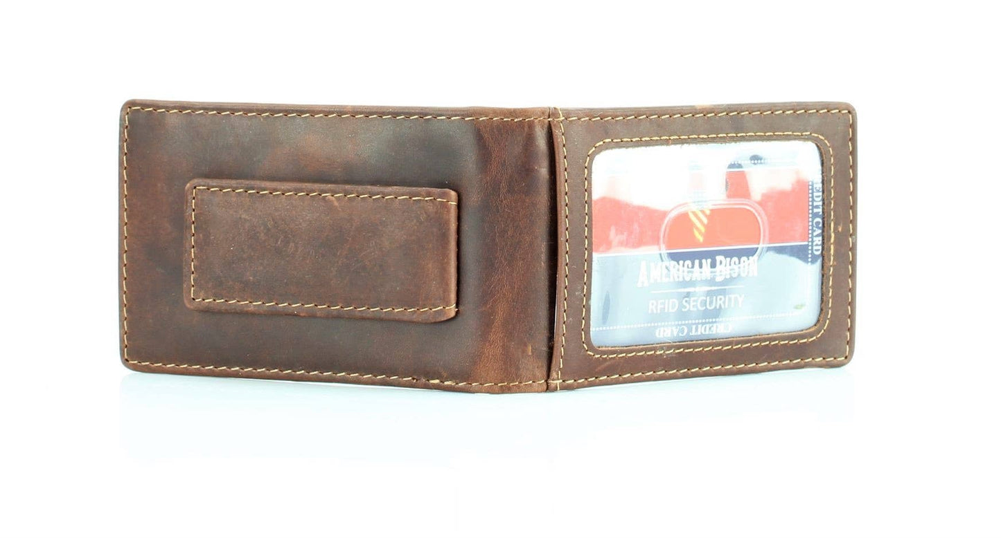 Bifold Money Clip Card Case