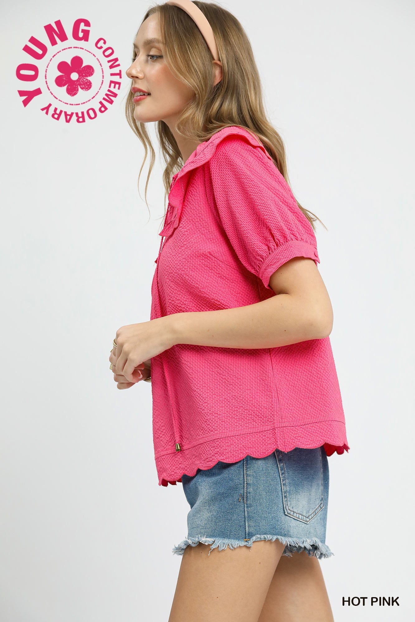 Scallop Edge Top