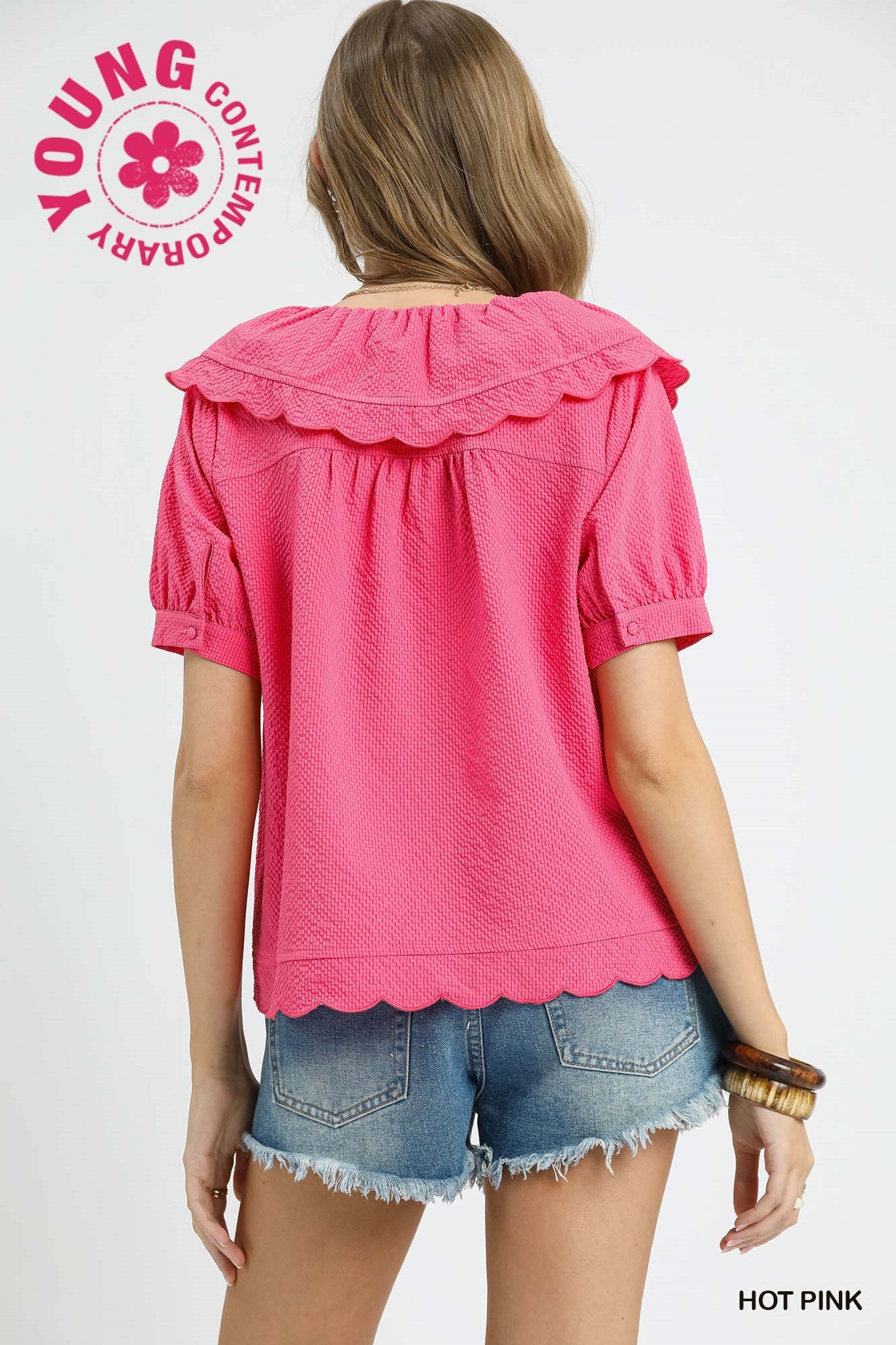 Scallop Edge Top
