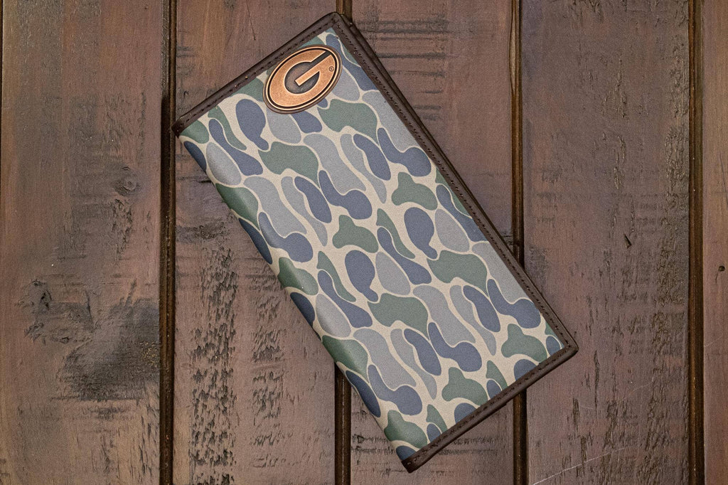 Zep-Pro Georgia Camo Leather Wallet