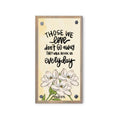 Walk Beside Us Every Day Driftwood Happy Block