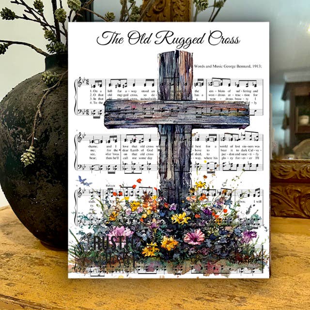 The Old Rugged Cross Canvas
