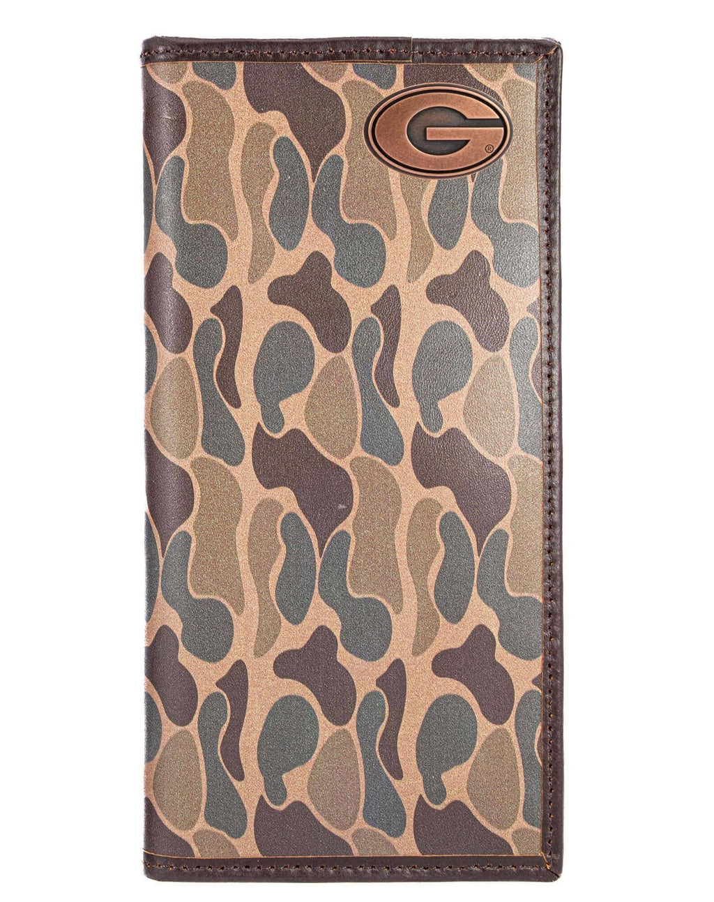 Zep-Pro Georgia Camo Leather Wallet