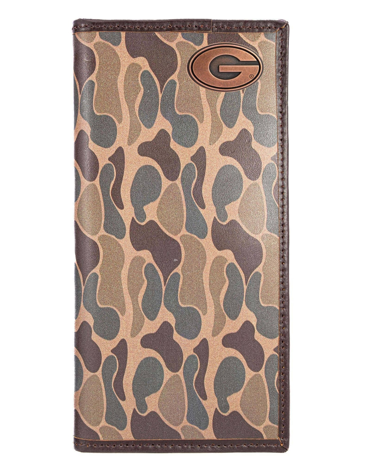 Zep-Pro Georgia Camo Leather Wallet