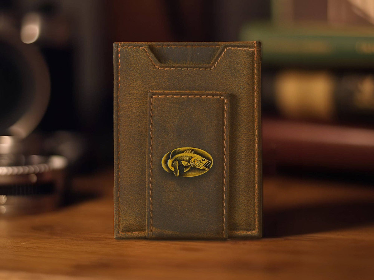 Zep-Pro Leather Magnetic Wallet - Bass