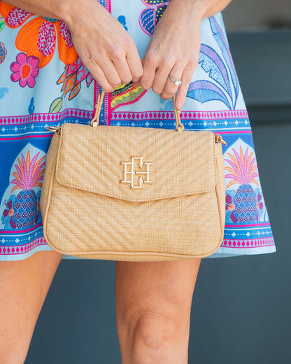 Sinclair Quilted Crossbody Natural