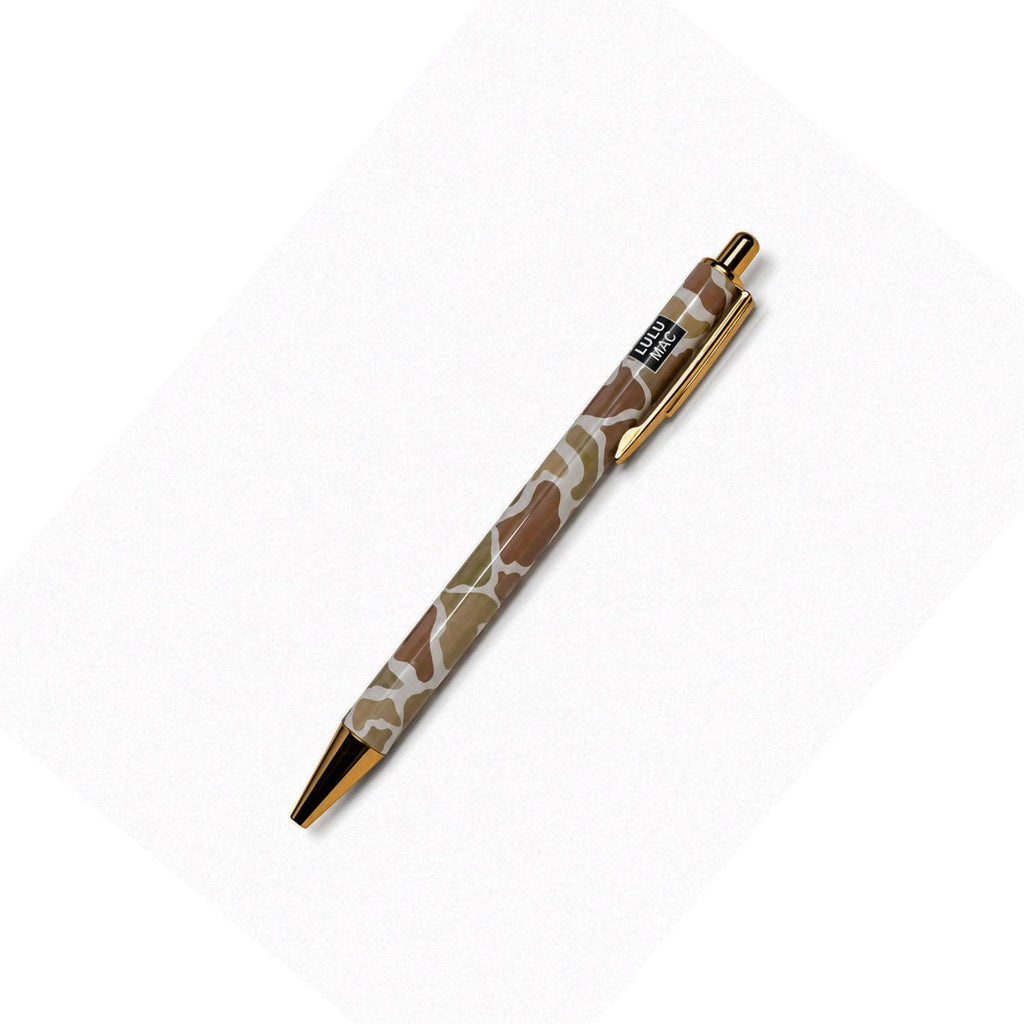 Lulu Mac Dark Camo Ink Pen