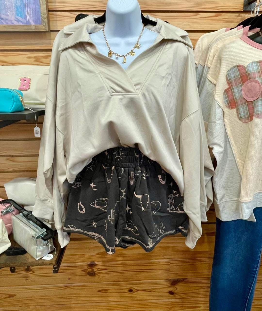Terry Graphic Shorts