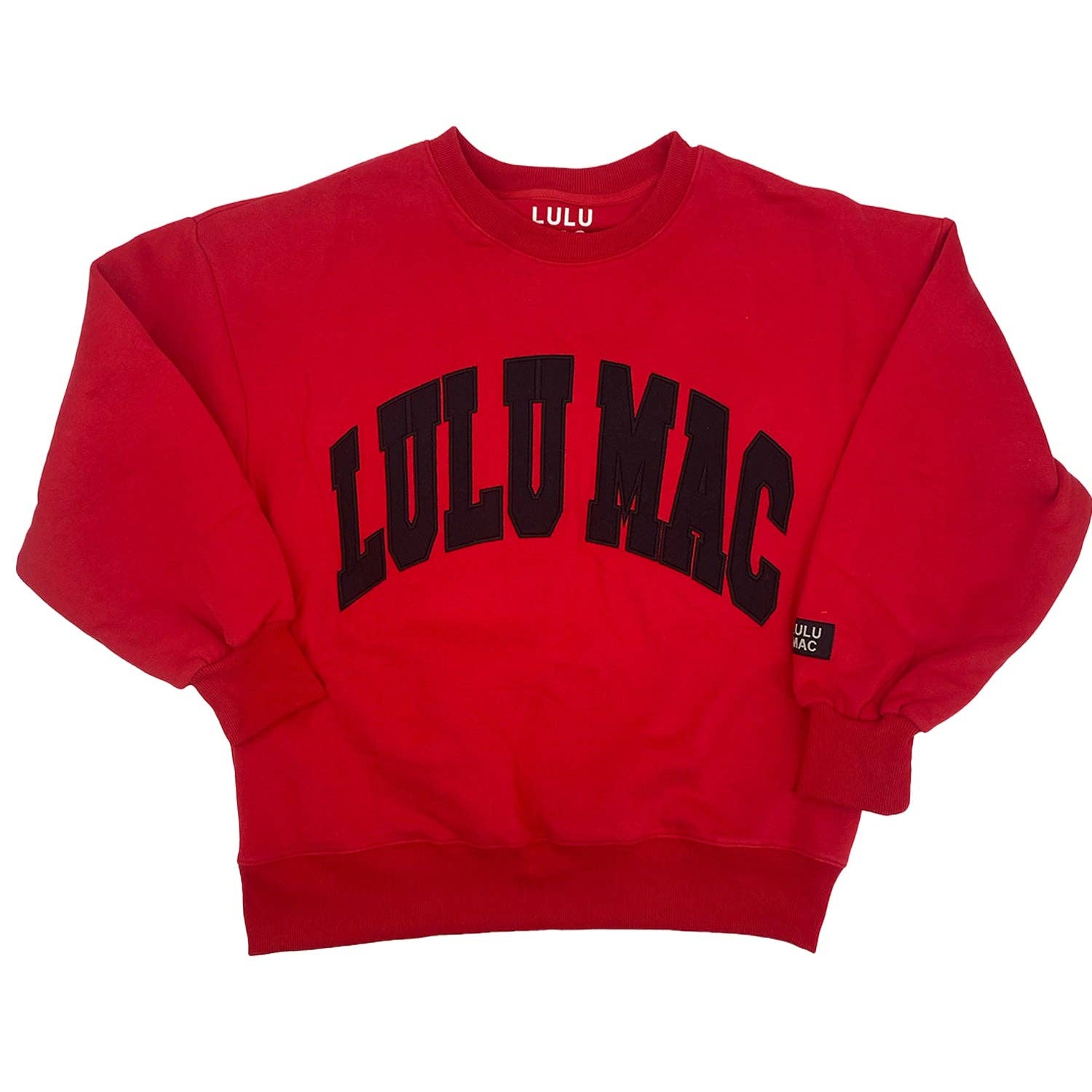 Lulu Mac Sweatshirt Red/Black