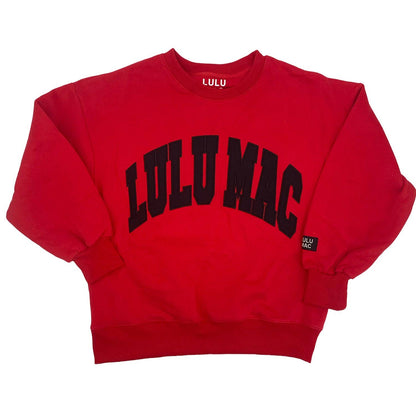 Lulu Mac Sweatshirt Red/Black