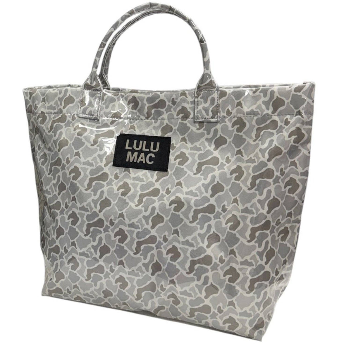 Lulu Mac Tote Bag White Camo