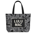 Lulu Mac Canvas Tote Black Camo