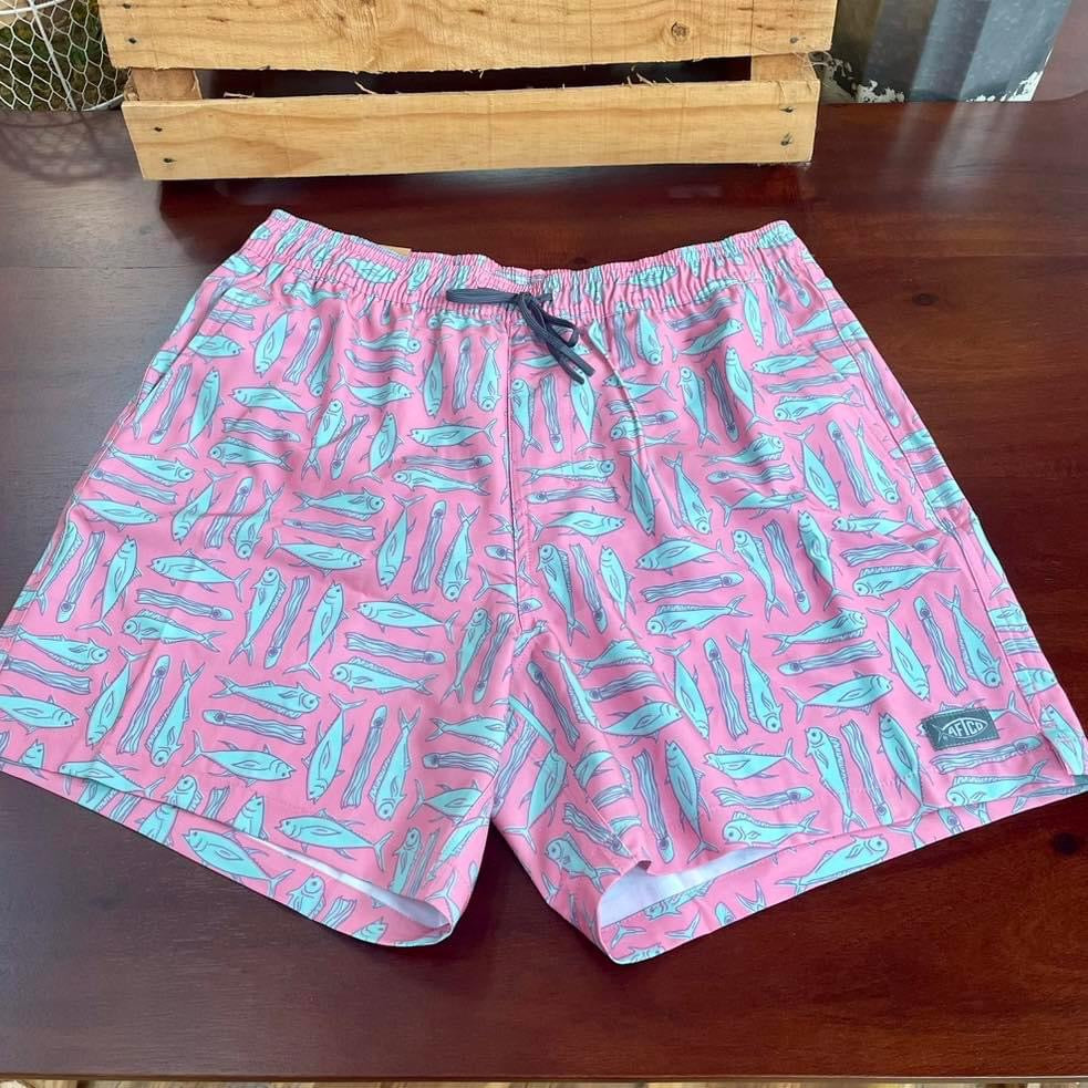 AFTCO Strike Swim Shorts Rose Dawn