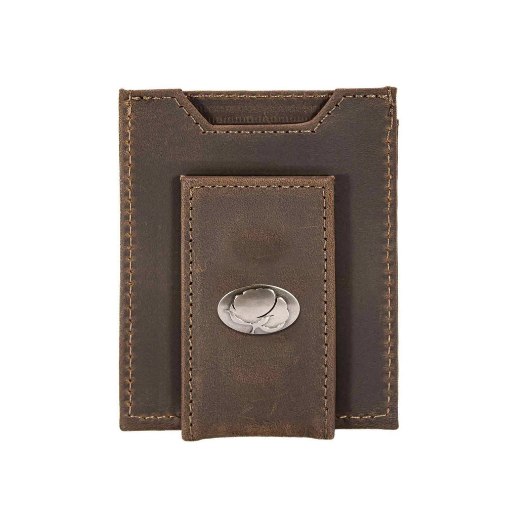 Zep-Pro Cotton Ball Magnetic Leather Wallet