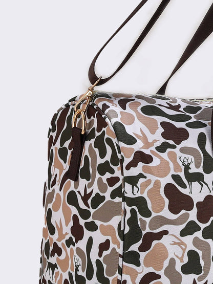 Deer Hunting Camouflage Canvas Duffle Bags