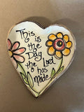 Small Heart Plate "Lord Has"