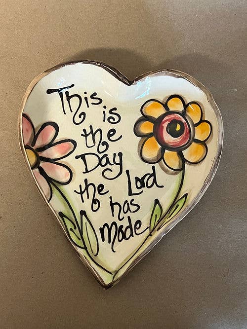 Small Heart Plate "Lord Has"