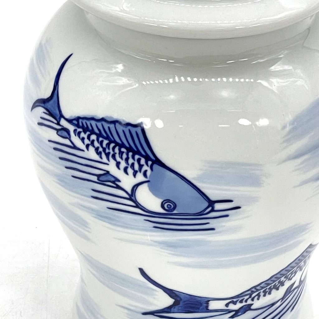 Chinoiserie Pink Decorative Ginger Jar 8"