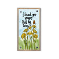 Trust My Timing Driftwood Happy Block