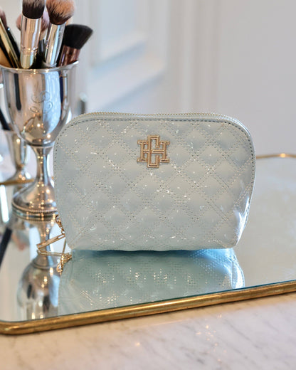 Caroline Hill Small Pouch Light Blue