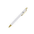Lulu Mac White/Black Dot Ink Pen