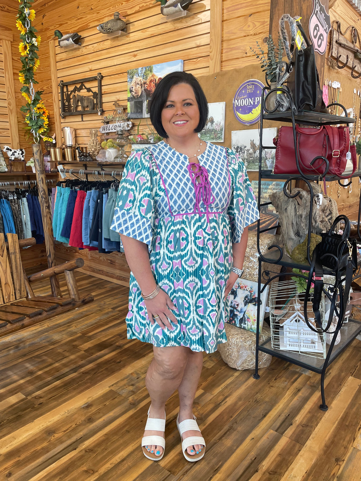 Boho Baby Doll Dress