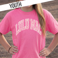 Lulu Mac Kids Dot Neon Pink Tee
