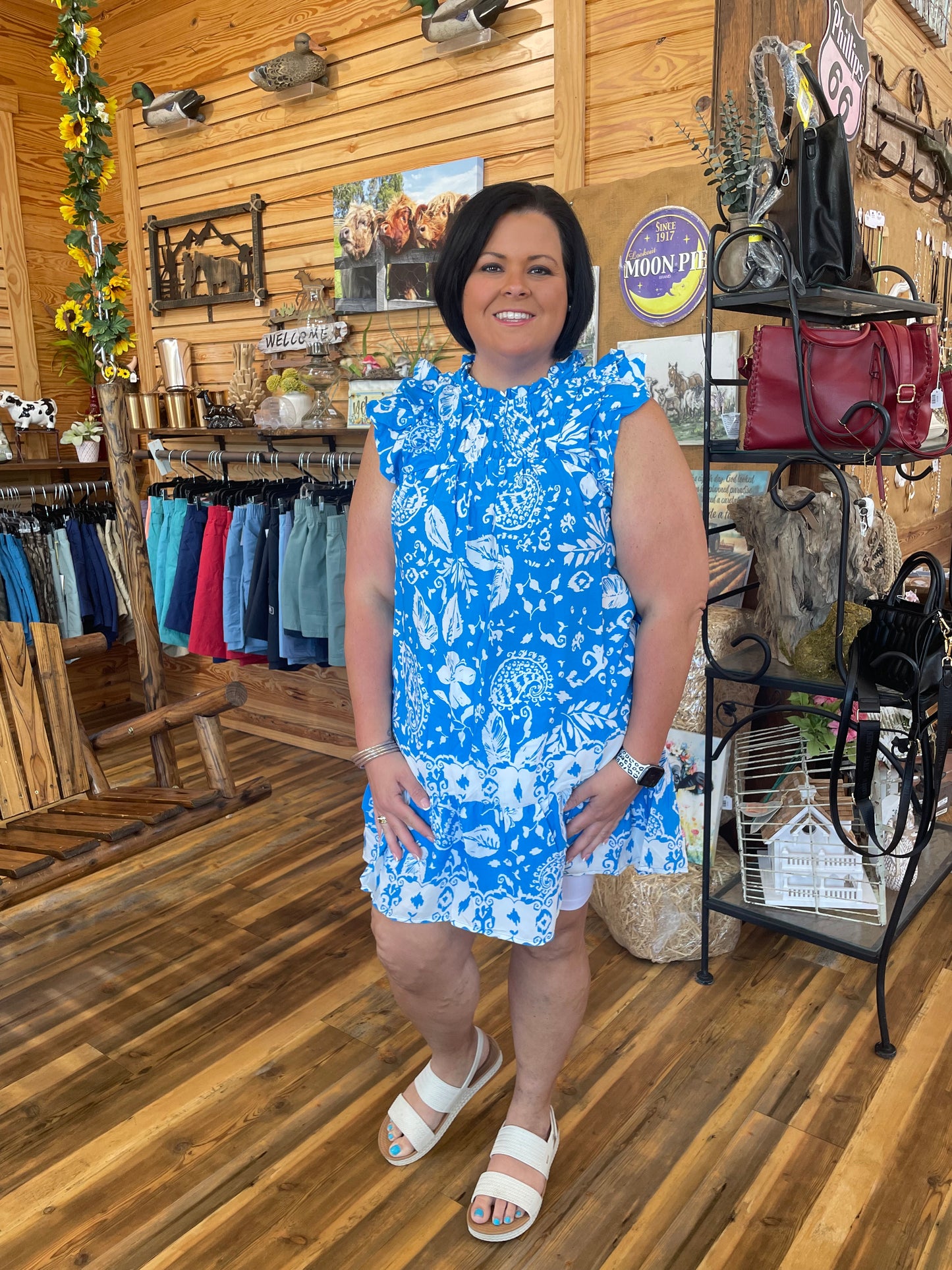 Floral Smocked Dress