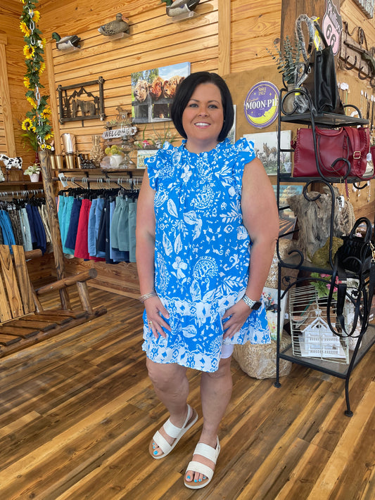 Floral Smocked Dress